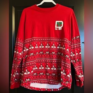 Disney Parks Holiday Spirit Jersey - M